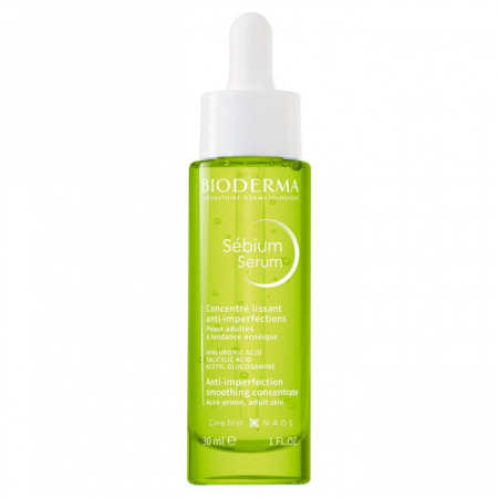 Bioderma Sebium Serum redukujące niedoskonałości przeciwstarzeniowe, 30 ml