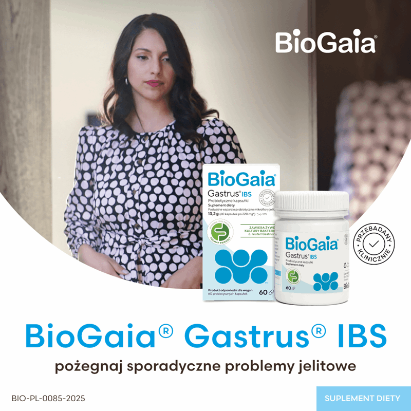 BioGaia Gastrotus IBS kapsułki, 60 szt.