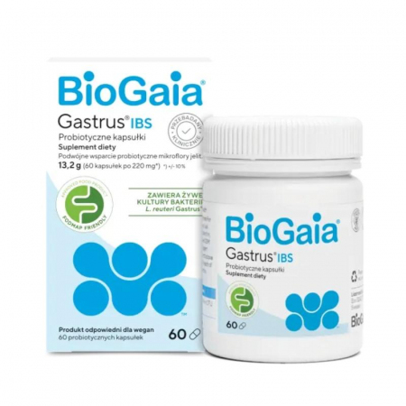 BioGaia Gastrotus IBS kapsułki, 60 szt.