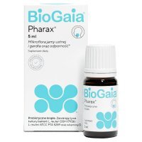 BioGaia Pharax krople probiotyczne dla niemowląt dzieci i dorosłych, 5 ml