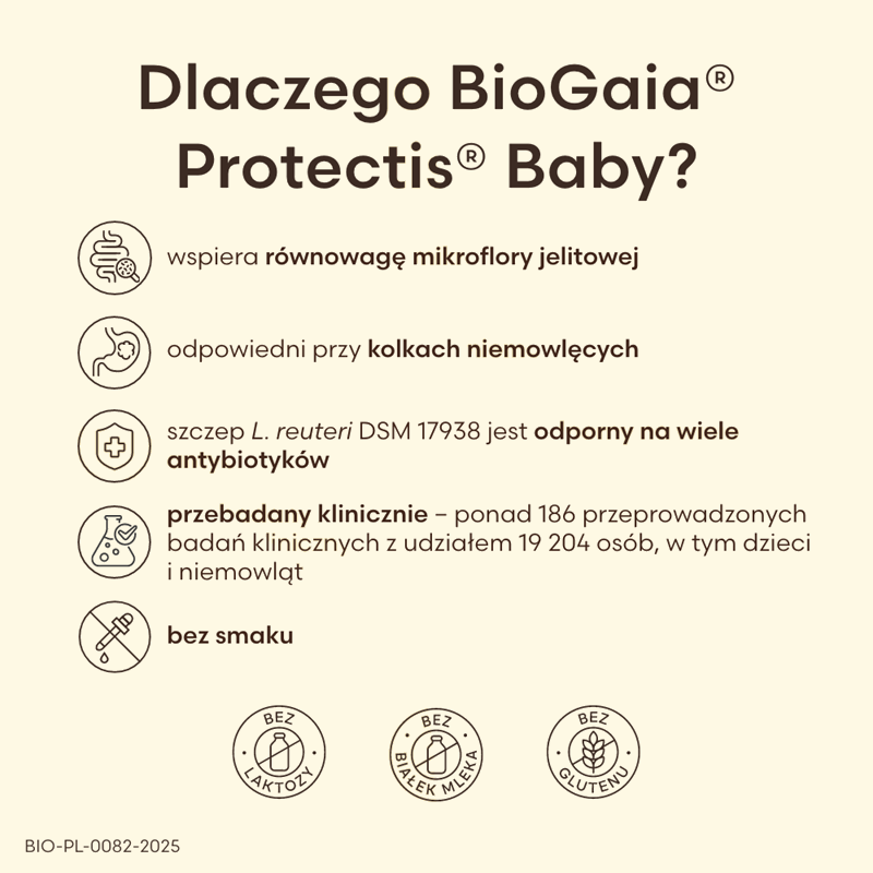 BioGaia Protectis Baby krople probiotyczne dla dzieci, 5 ml