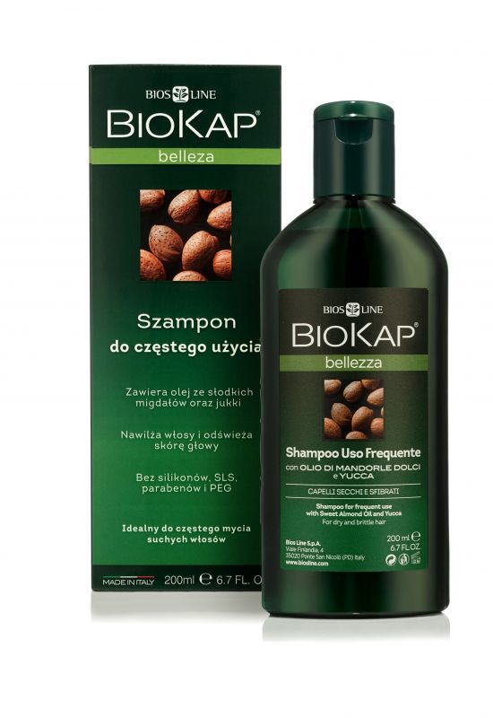 Biokap Bellezza szampon do częstego użycia, 200 ml