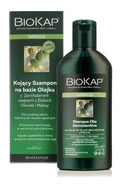 BIOKAP Bellezza szampon kojący na bazie olejku 200 ml