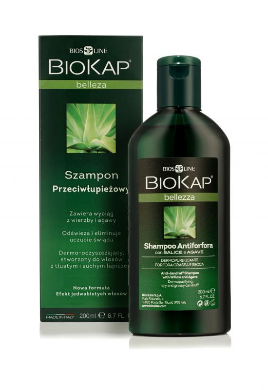Biokap Bellezza szampon przeciwłupieżowy, 200 ml
