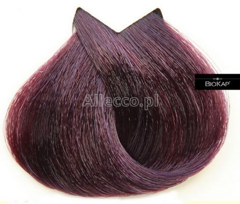 Biokap Nutricolor 5.22 śliwkowa czerwień farba do włosów, 140 ml
