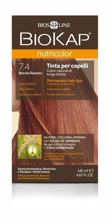 Biokap Nutricolor kasztanowy blond, 140 ml