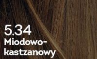 BIOKAP NUTRICOLOR DELICATO 5.34 (Miodowo-Kasztanowy) farba do włosów 140 ml