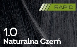 Biokap Nutricolor Delicato Rapid 1.0 naturalna czerń, 135 ml