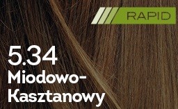 Biokap Nutricolor Delicato Rapid 5.34, miodowo-kasztanowy, 135 ml