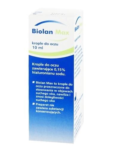 Biolan Max krople do oczu 10 ml