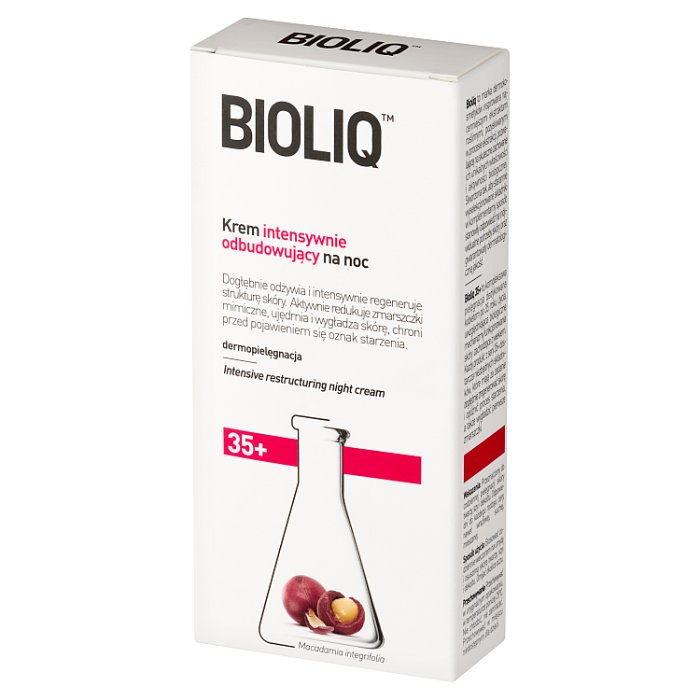 Bioliq 35+ krem intensywnie odbudowujący na noc, 50 ml