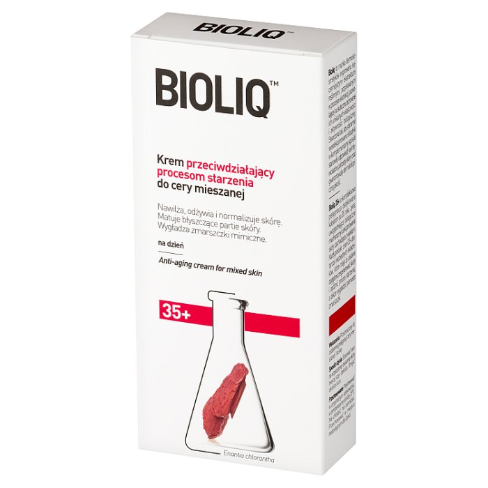 Bioliq 35+ krem przeciwdziałający procesom starzenia do cery mieszanej, 50 ml