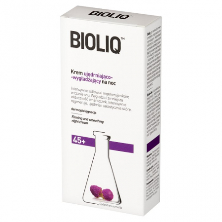 BIOLIQ 45+ Krem ujędrniająco-wygładzający na noc 50 ml