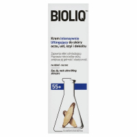Bioliq 55+ Krem intensywnie liftingujący do skóry oczu, ust, szyi i dekoltu, 15 ml