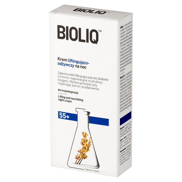 Bioliq 55+ krem liftingująco-odżywczy na noc, 50 ml