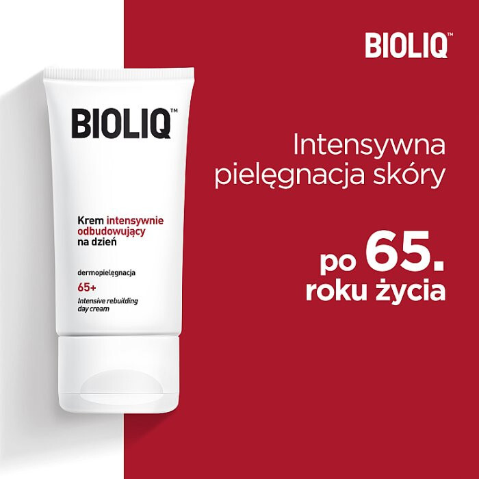 Bioliq 65+ Krem intensywnie odbudowujący na dzień, 50 ml