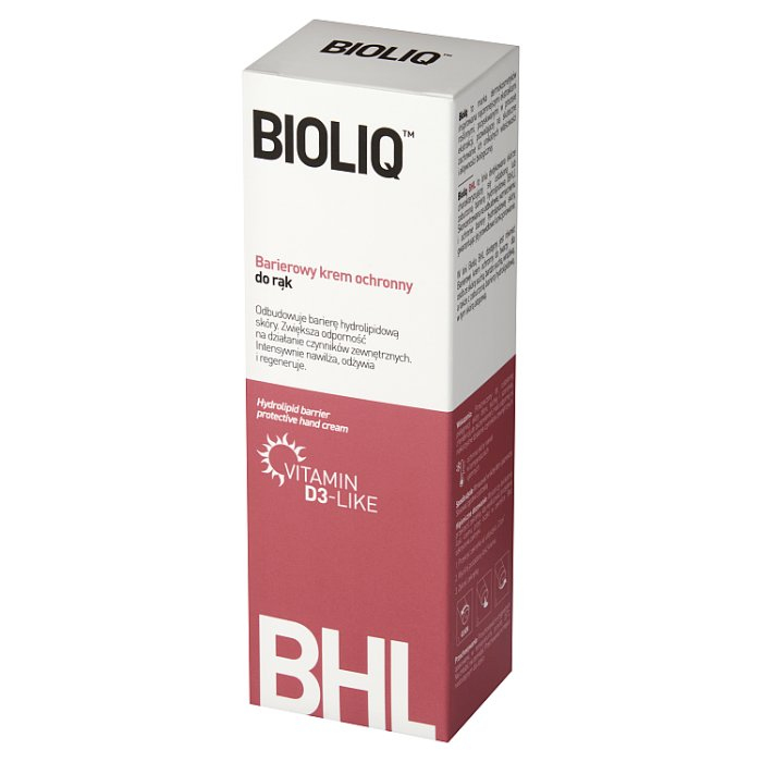 Bioliq BHL barierowy krem ochronny do rąk, 75 ml