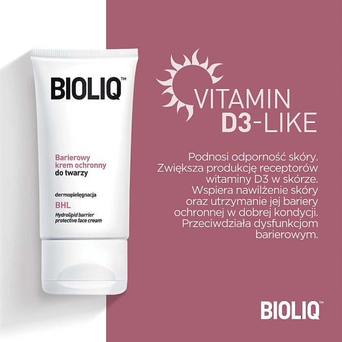 Bioliq BHL barierowy krem ochronny do twarzy, 50 ml