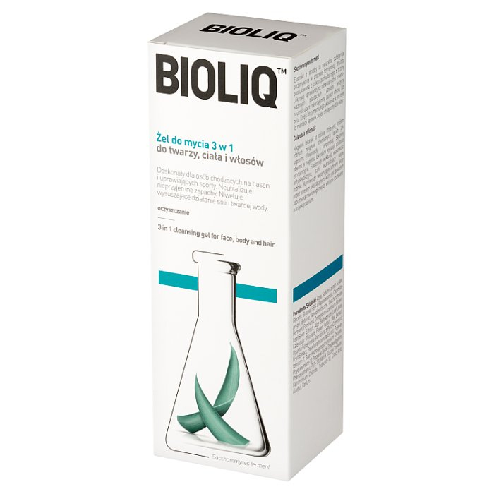 Bioliq Clean żel do mycia 3w1 do twarzy, ciała i włosów, 180 ml