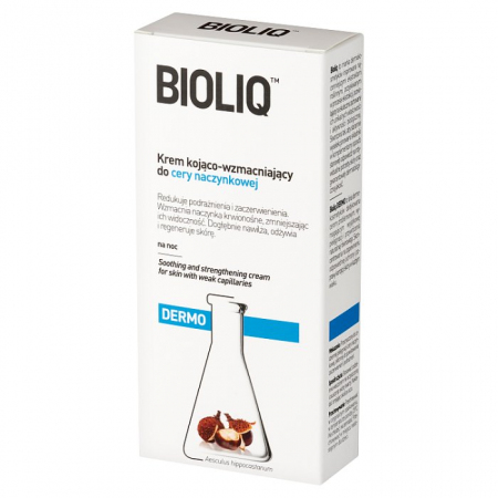 BIOLIQ DERMO Krem kojąco-wzmacniający do cery naczynkowej 50 ml