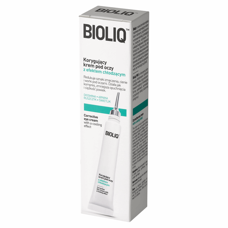 Bioliq Korygujący krem pod oczy z efektem chłodzącym, 10 ml