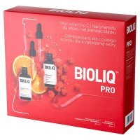 Bioliq Pro Zestaw: Serum rozjaśniające z witaminą C, 20 ml + Odmładzające serum z retinolem, 20 ml