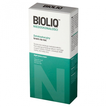 BIOLIQ SPECIALIST NIEDOSKONAŁOŚCI Krem detoksykacyjny na noc przeciw niedoskonałościom 30 ml