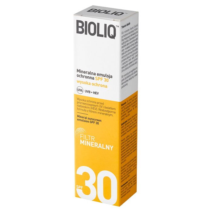 BIOLIQ SPF30 Mineralna emulsja ochronna 30 ml