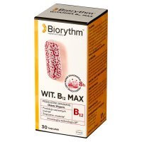 Biorythm Witamina B12 Max 30 kapsułek