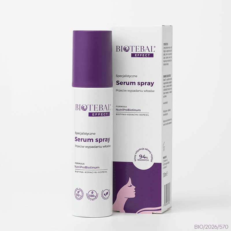 Biotebal Effect serum przeciw wypadaniu włosów spray, 130 ml