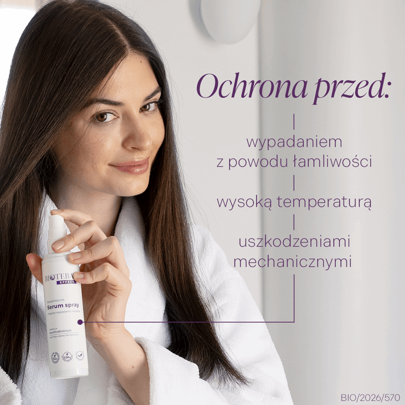 Biotebal Effect serum przeciw wypadaniu włosów spray, 130 ml