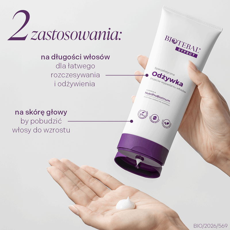 Biotebal Effect Specjalistyczna odżywka przeciw wypadaniu włosów 200 ml