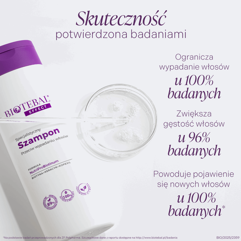 Biotebal Effect szampon przeciw wypadaniu włosów, 200 ml