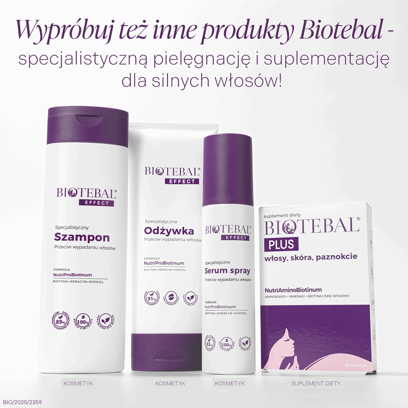 Biotebal Effect szampon przeciw wypadaniu włosów, 200 ml