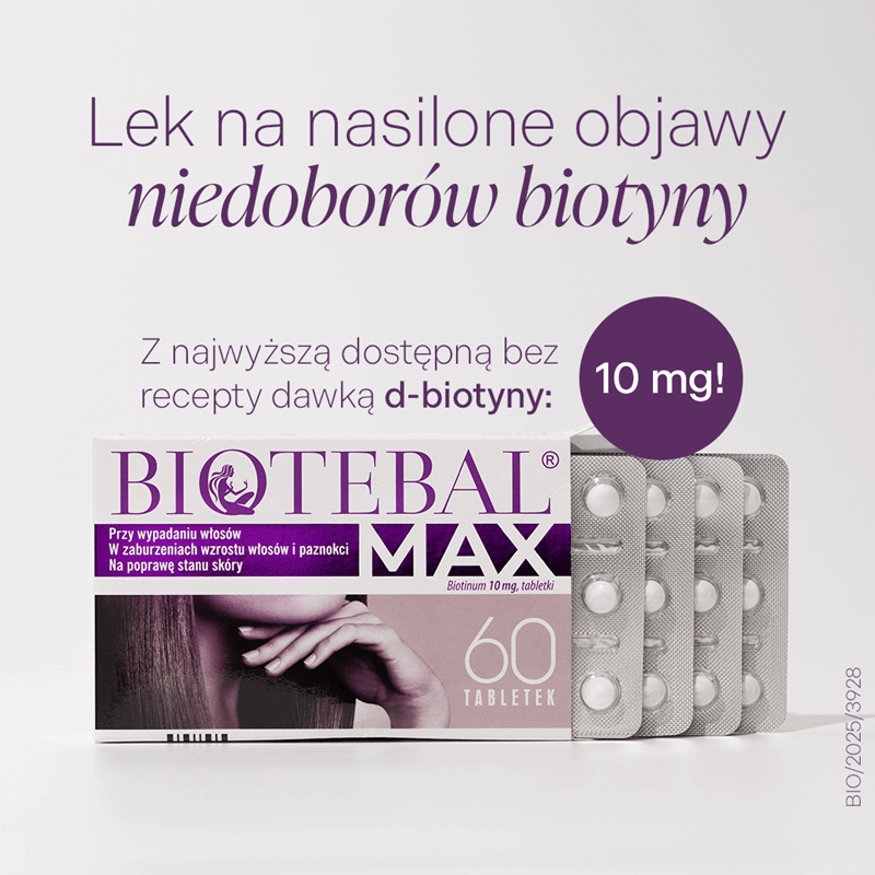 Biotebal MAX 10mg 60 tabletek