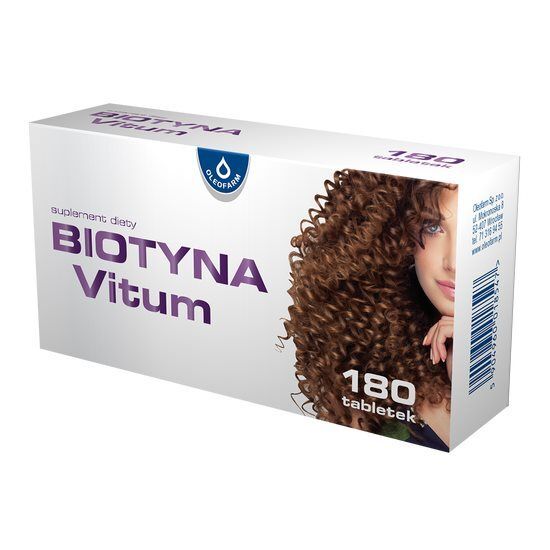 Biotyna Vitum 180 tabletek