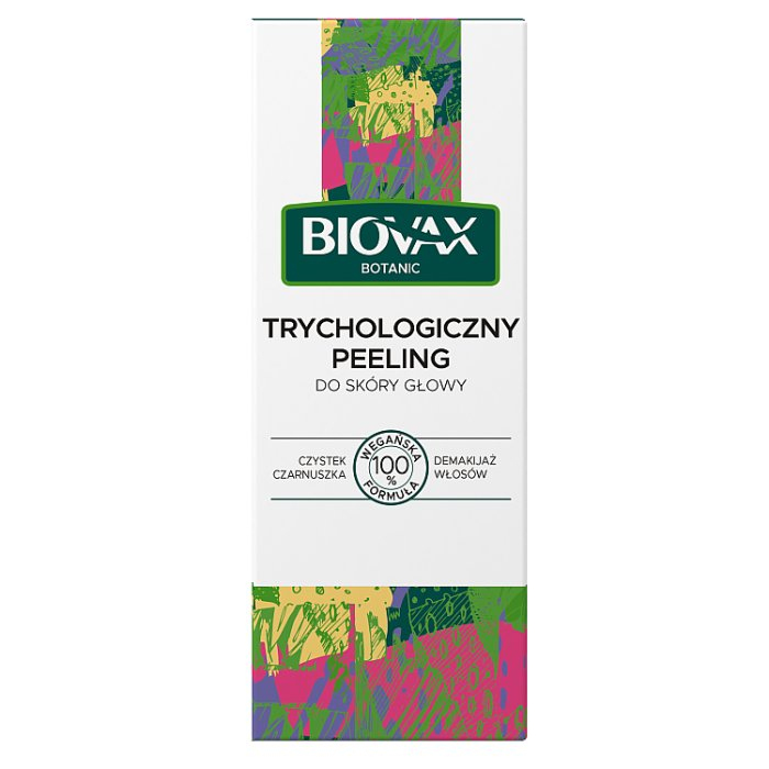 BIOVAX Botanic peeling trychologiczny do skóry głowy, 125 ml