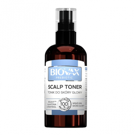 BIOVAX Prebiotyk Tonik do skóry głowy 100 ml