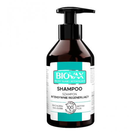 BIOVAX Szampon DO WŁOSÓW SŁABYCH, SKŁONNYCH DO WYPADANIA 250 ml