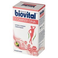 Biovital Complex Ona kapsułki miękkie dla kobiet, 60 szt.