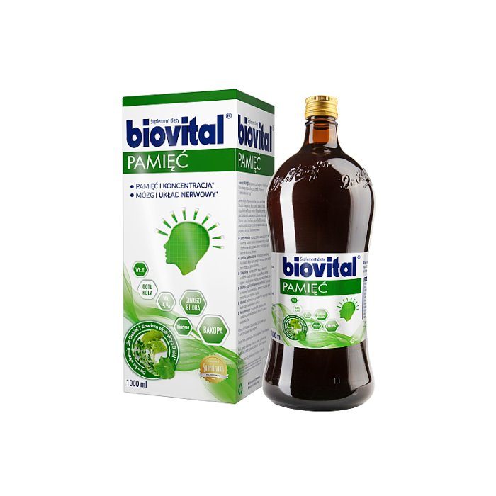 Biovital Pamięć płyn, 1000 ml