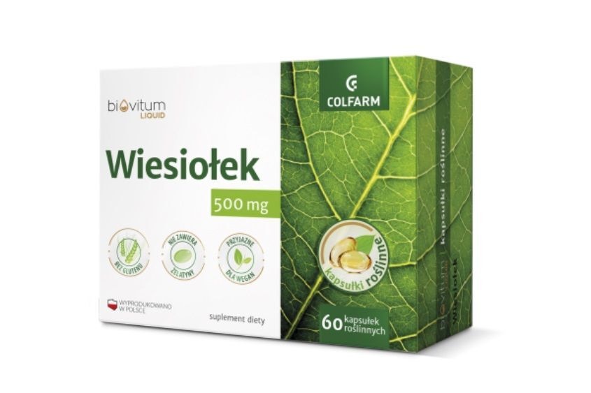 Biovitum Liquid Wiesiołek kapsułki, 60 szt.