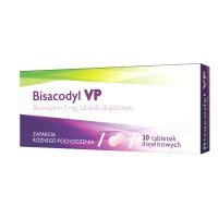 Bisacodyl VP 5 mg 30 tabletek dojelitowych