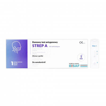 Bisaf Strep A test antygenowy, 1 szt.