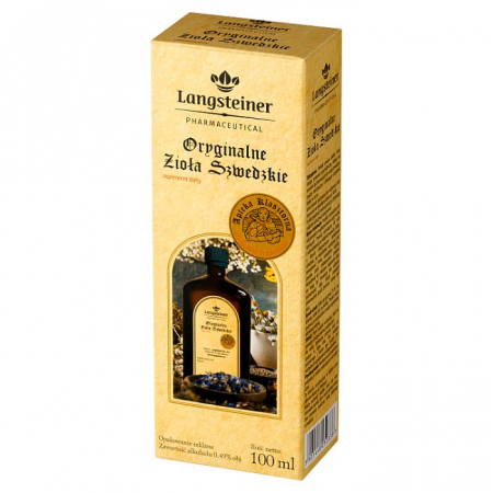 Bitter oryginalne zioła szwedzkie 100 ml