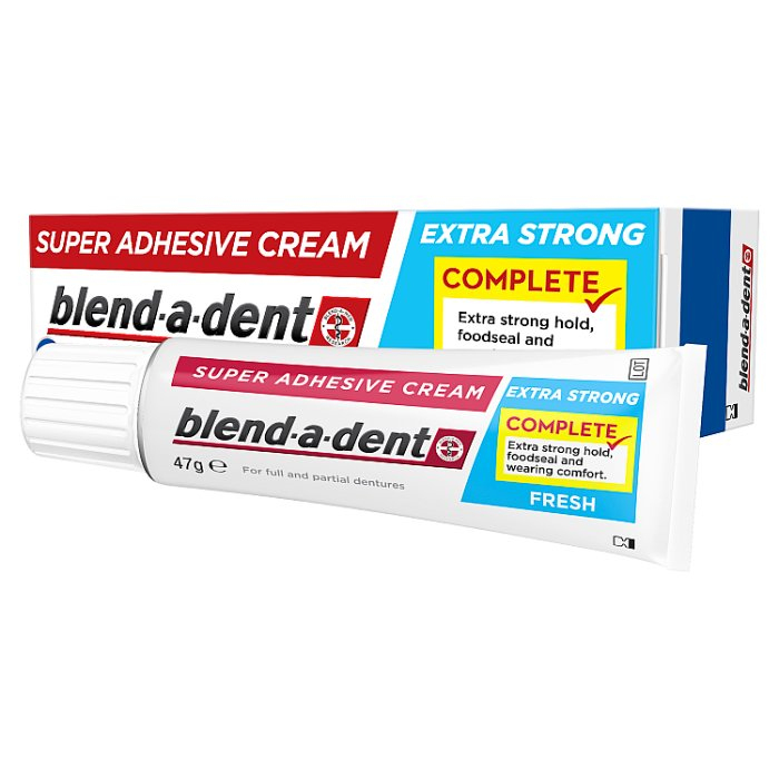 Blend-a-dent Complete Extra Strong Fresh Klej do protez, 47 g
