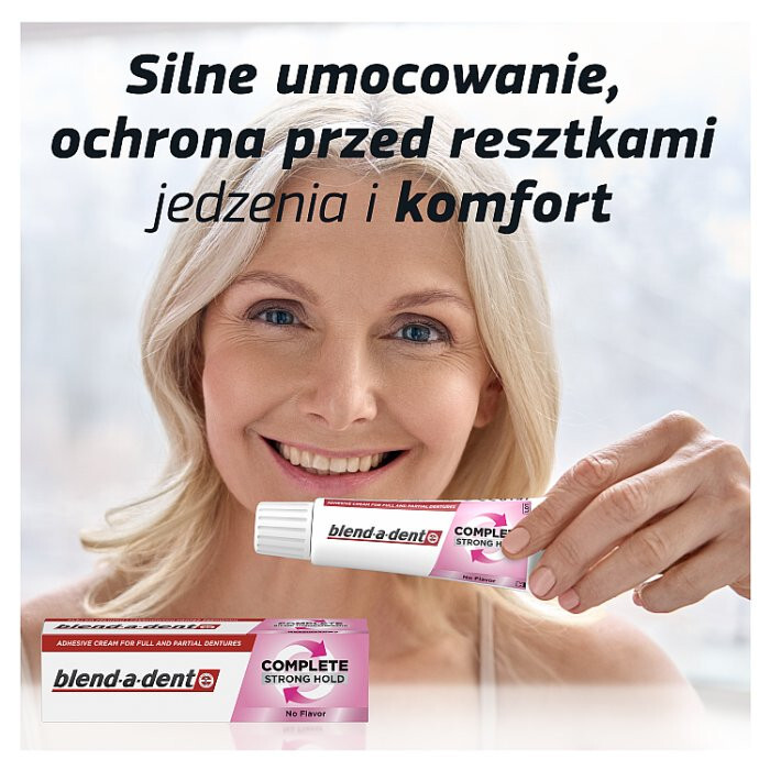 Blend-a-dent Complete Extra Strong Neutral Klej do protez, 47 g