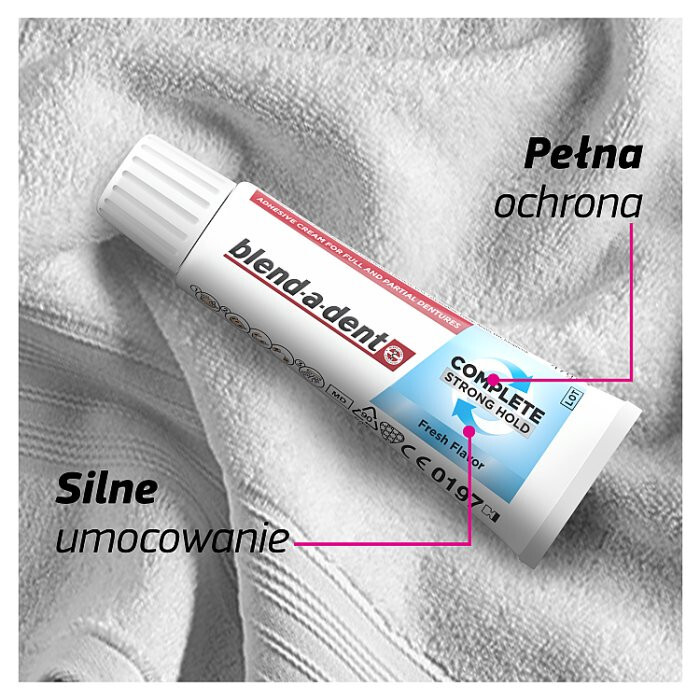 Blend-a-dent Complete Original supermocny klej do protez, 47 g