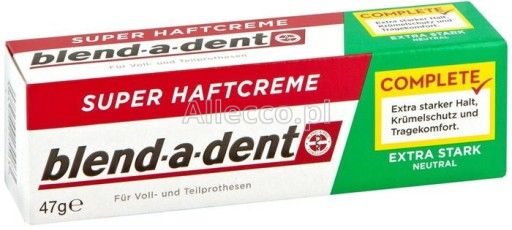 Blend-a-dent extra stark klej do protez, 47 g