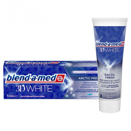 Blend-a-med 3D White Arctic Fresh Pasta do zębów, 75 ml
